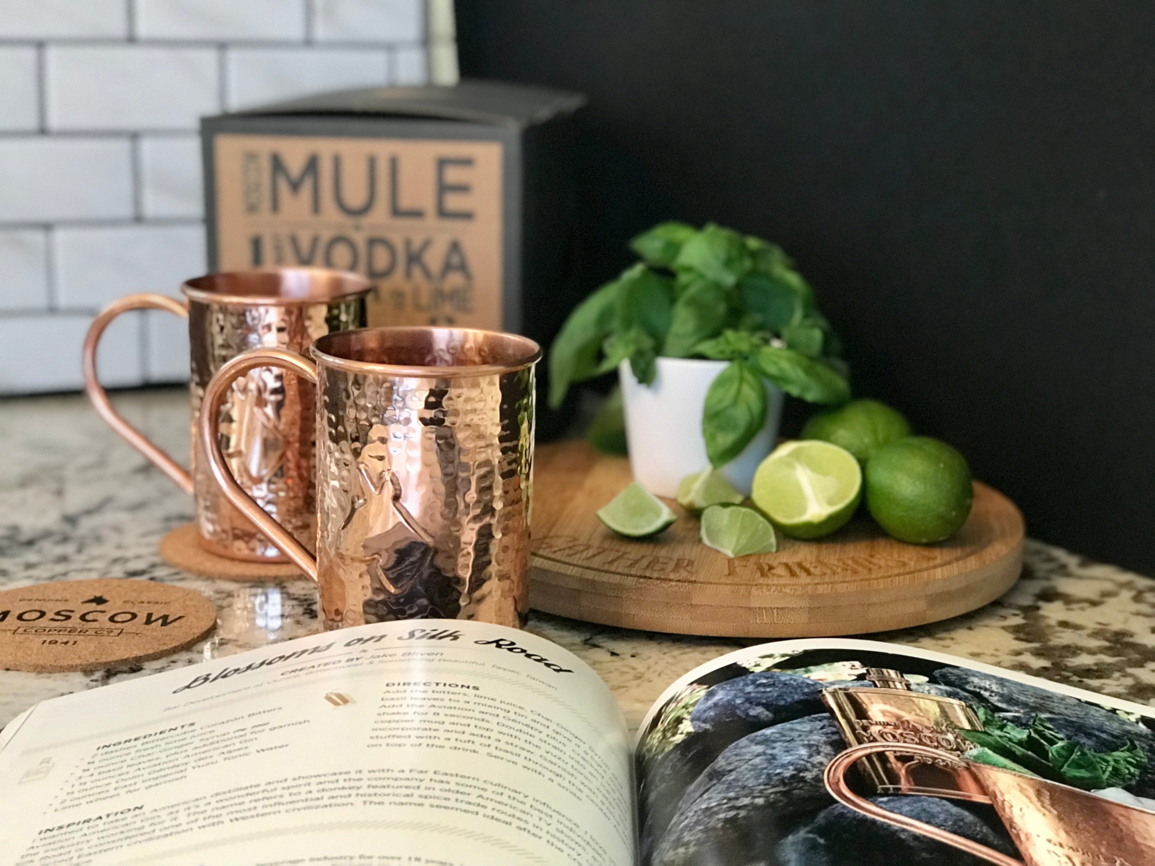 Mulehead Book Gift Set with Two Mugs