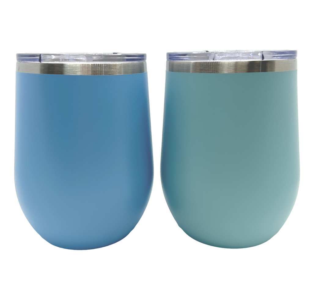 12 oz Wine Tumblers - Engraved