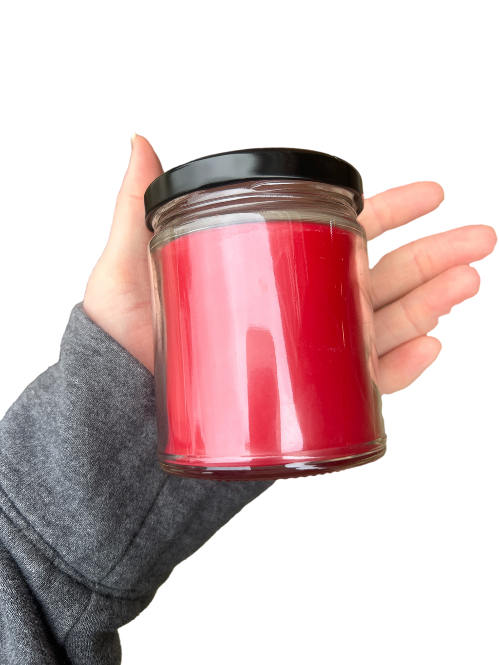 9oz Apple Pie Soy Candle with Black Lid UV Printed