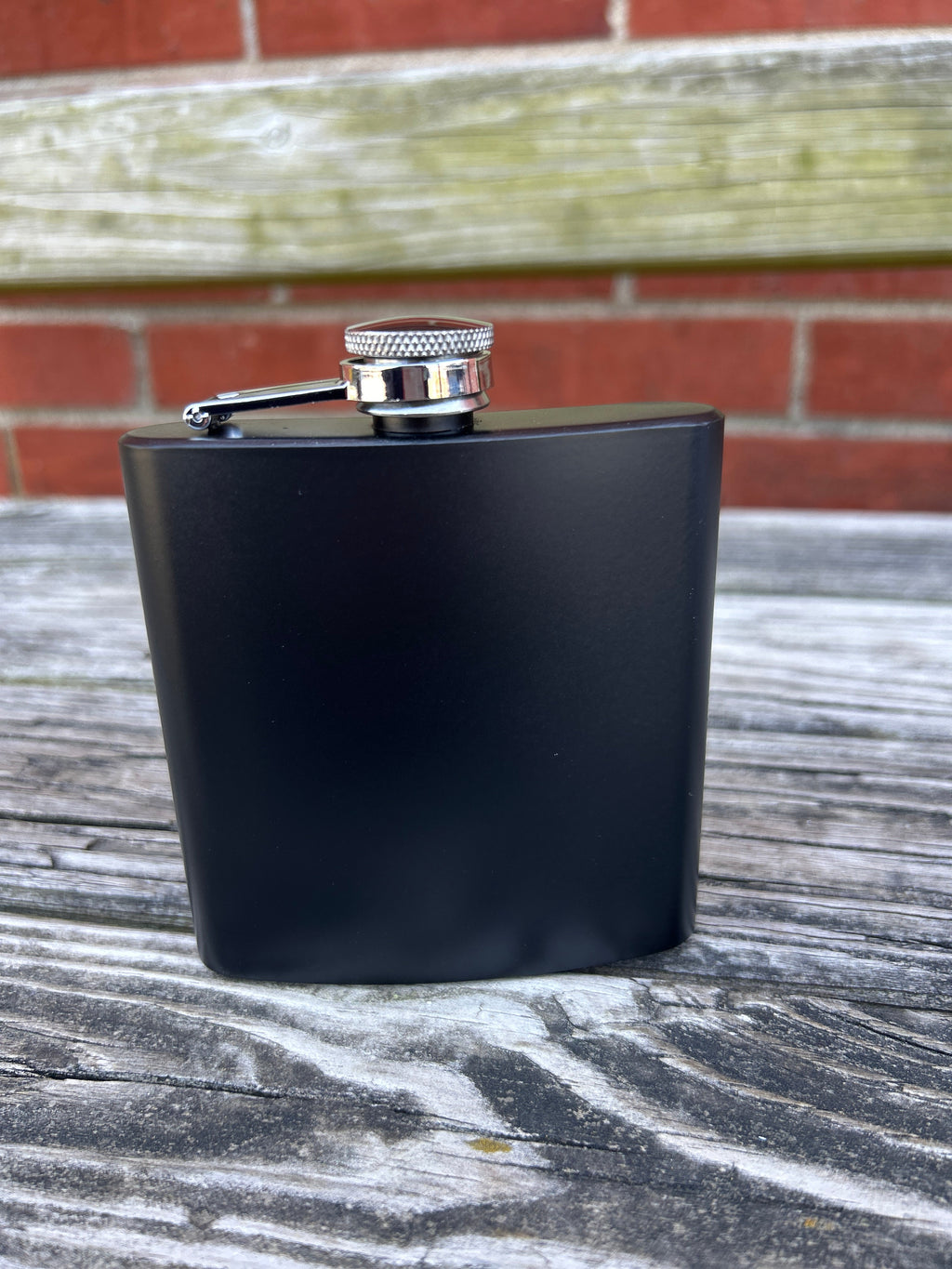 FBA - 6oz Flask - Laser Engraved (12 Count)