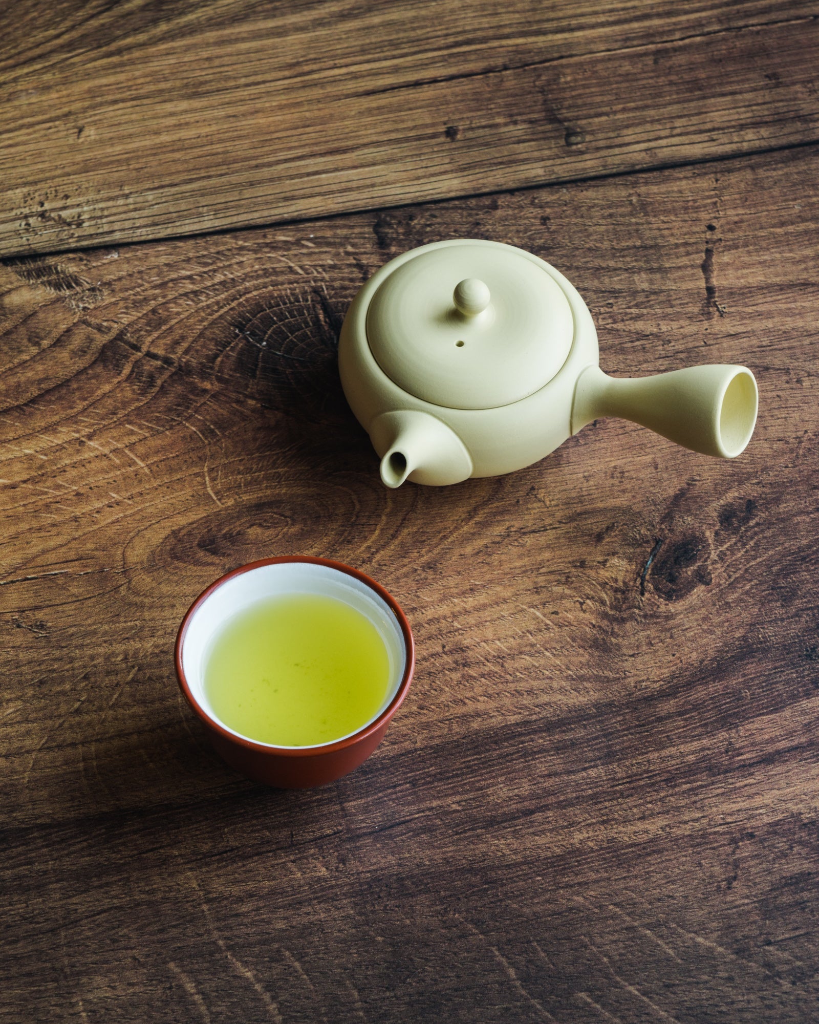 Small White Tokoname Teapot - 110ml