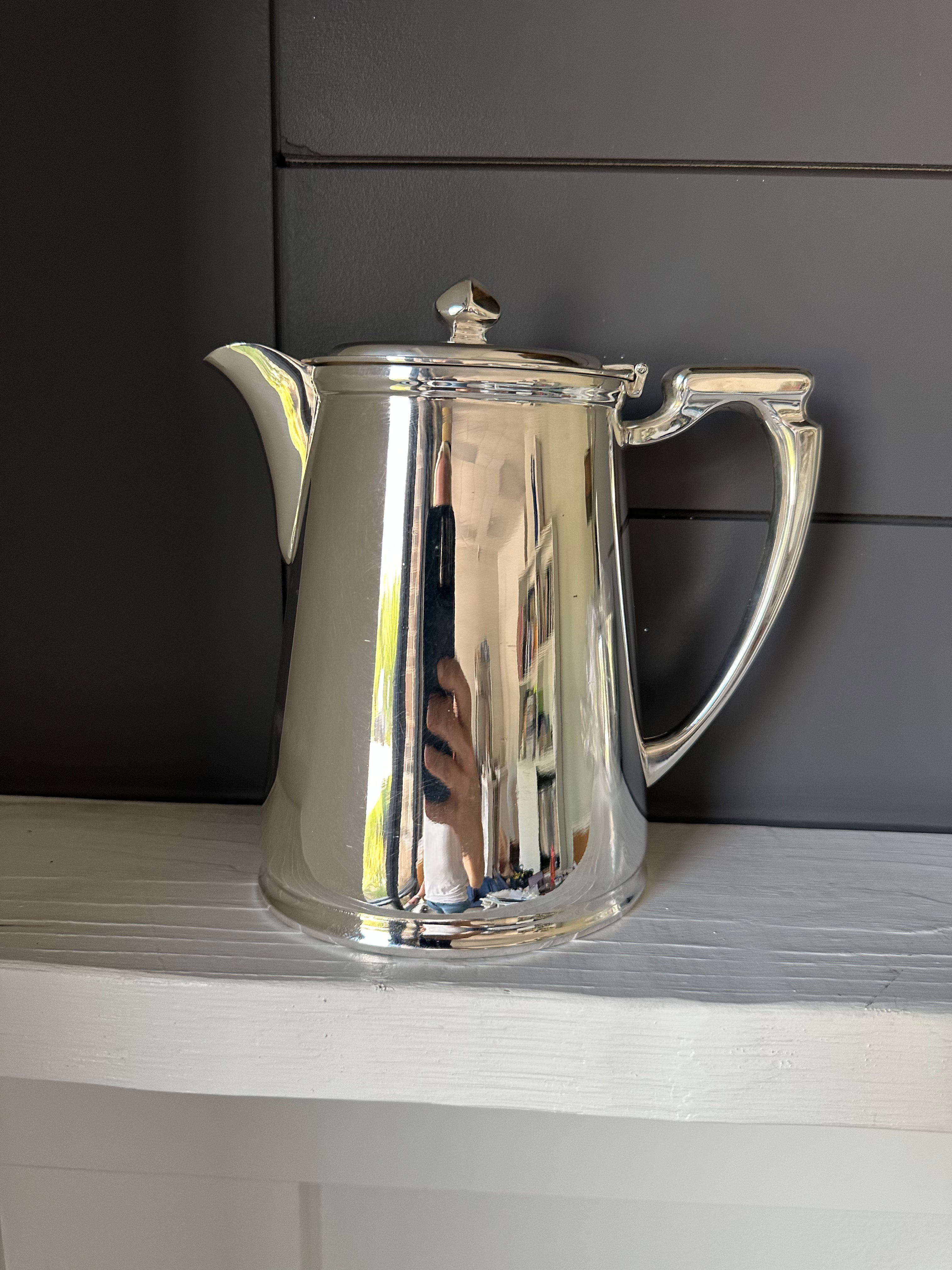 Hôtel Silver Vintage Two Pint Coffee Pot - 2pt
