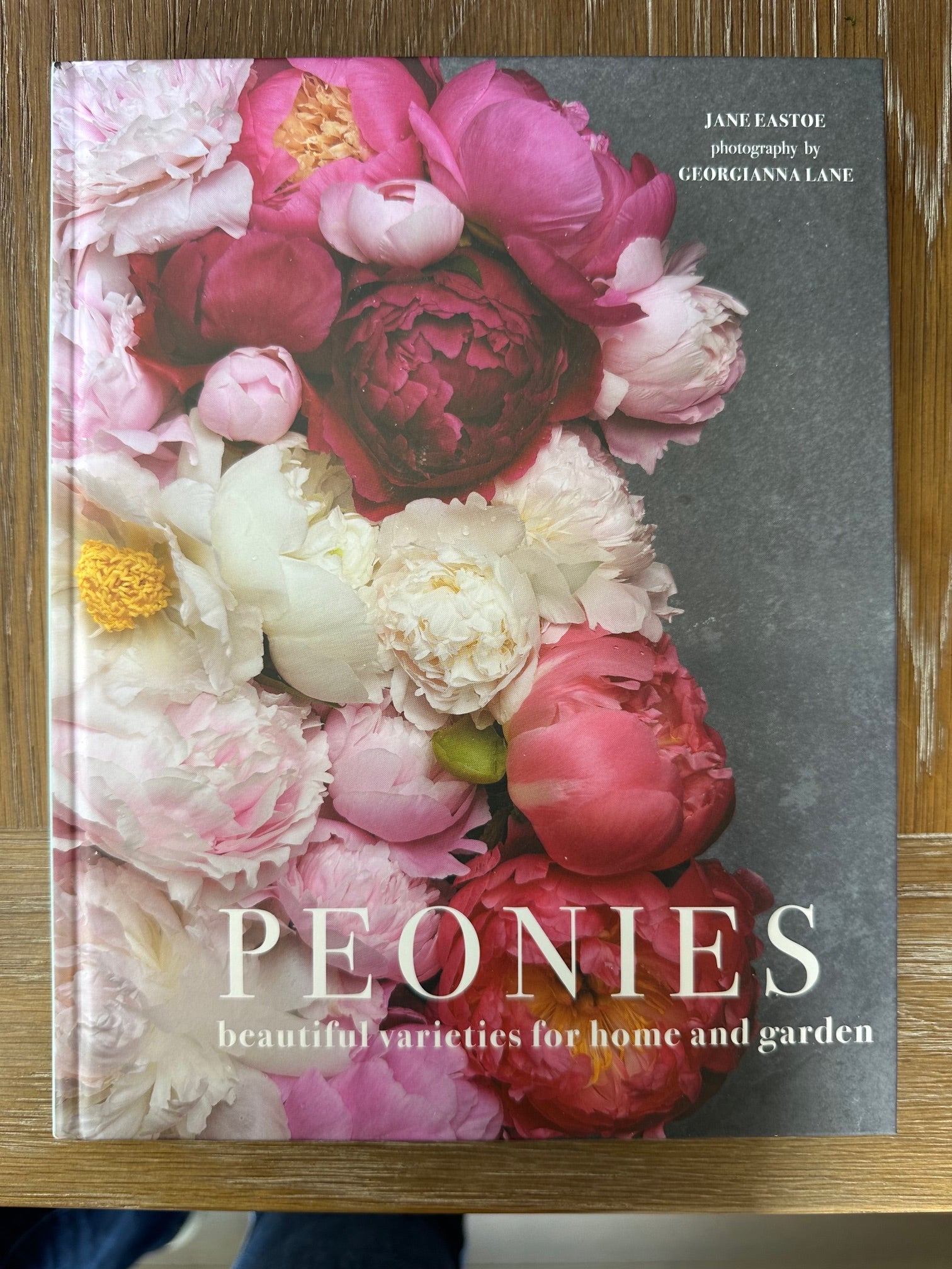 Peonies Hardcover Book
