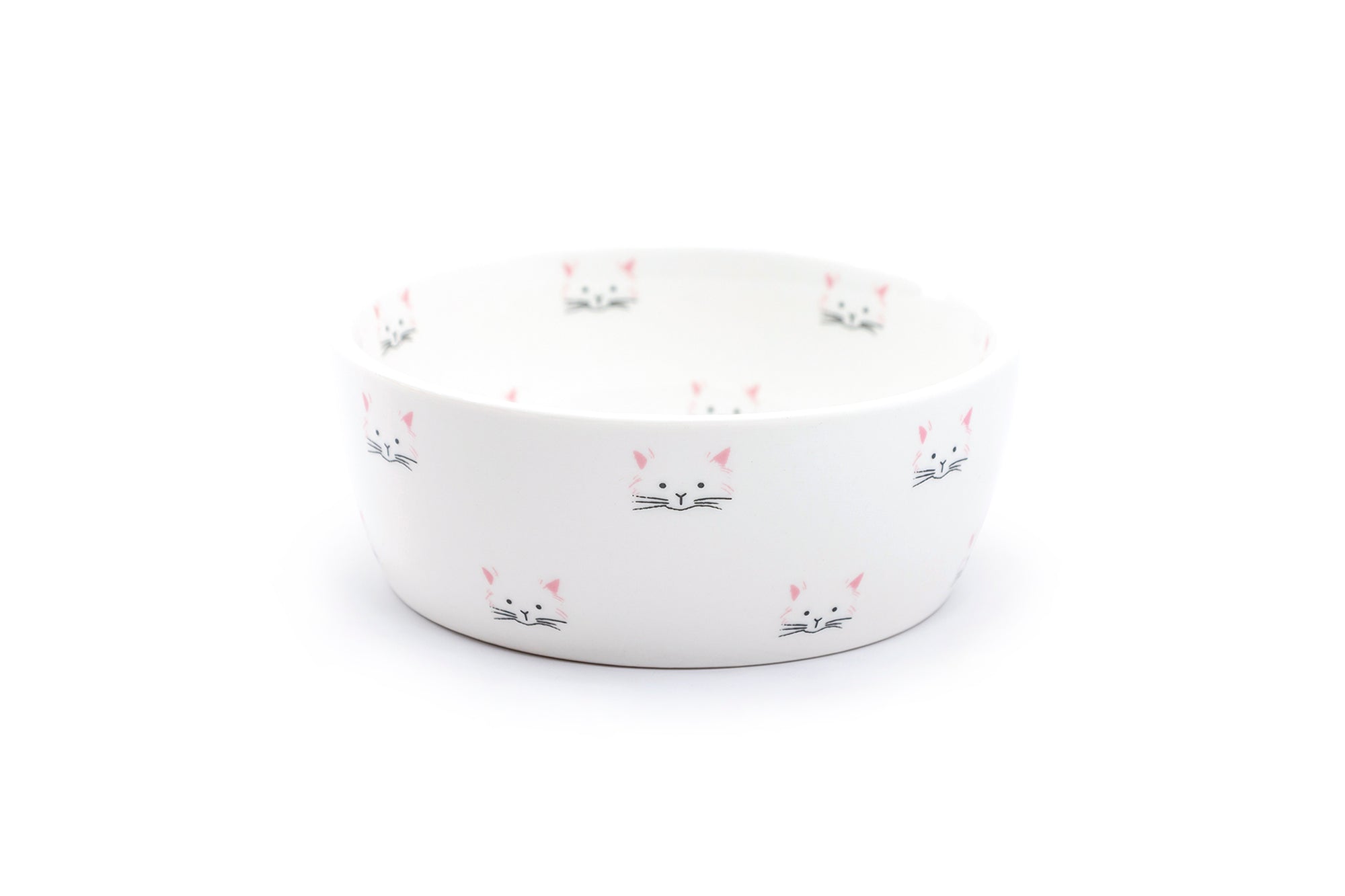 5" Ceramic Cat Bowl