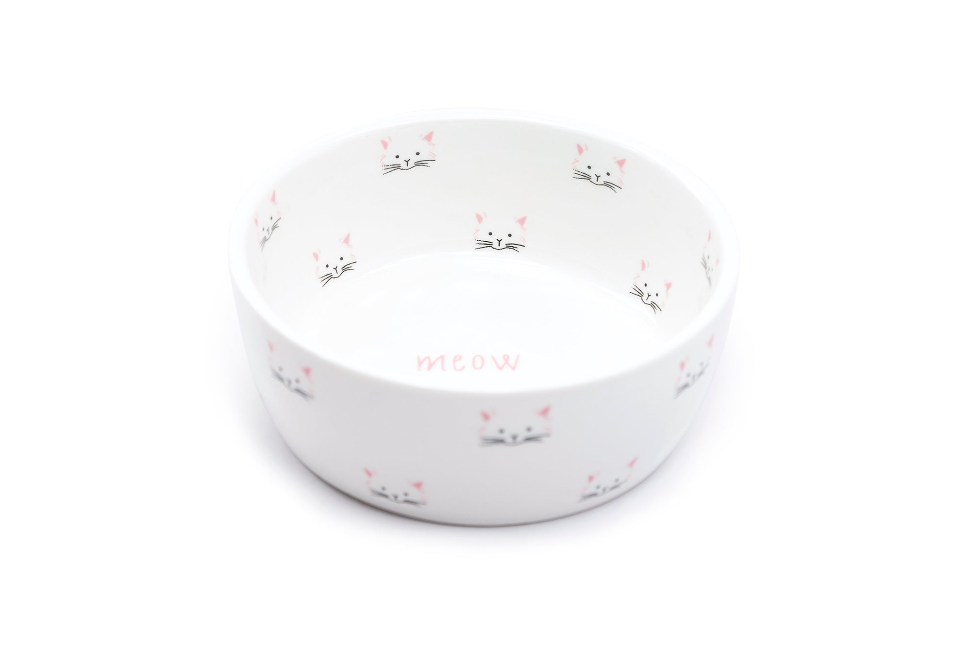 5" Ceramic Cat Bowl