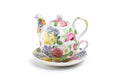 Flower Symphony Fine Porcelain Tea For One Set