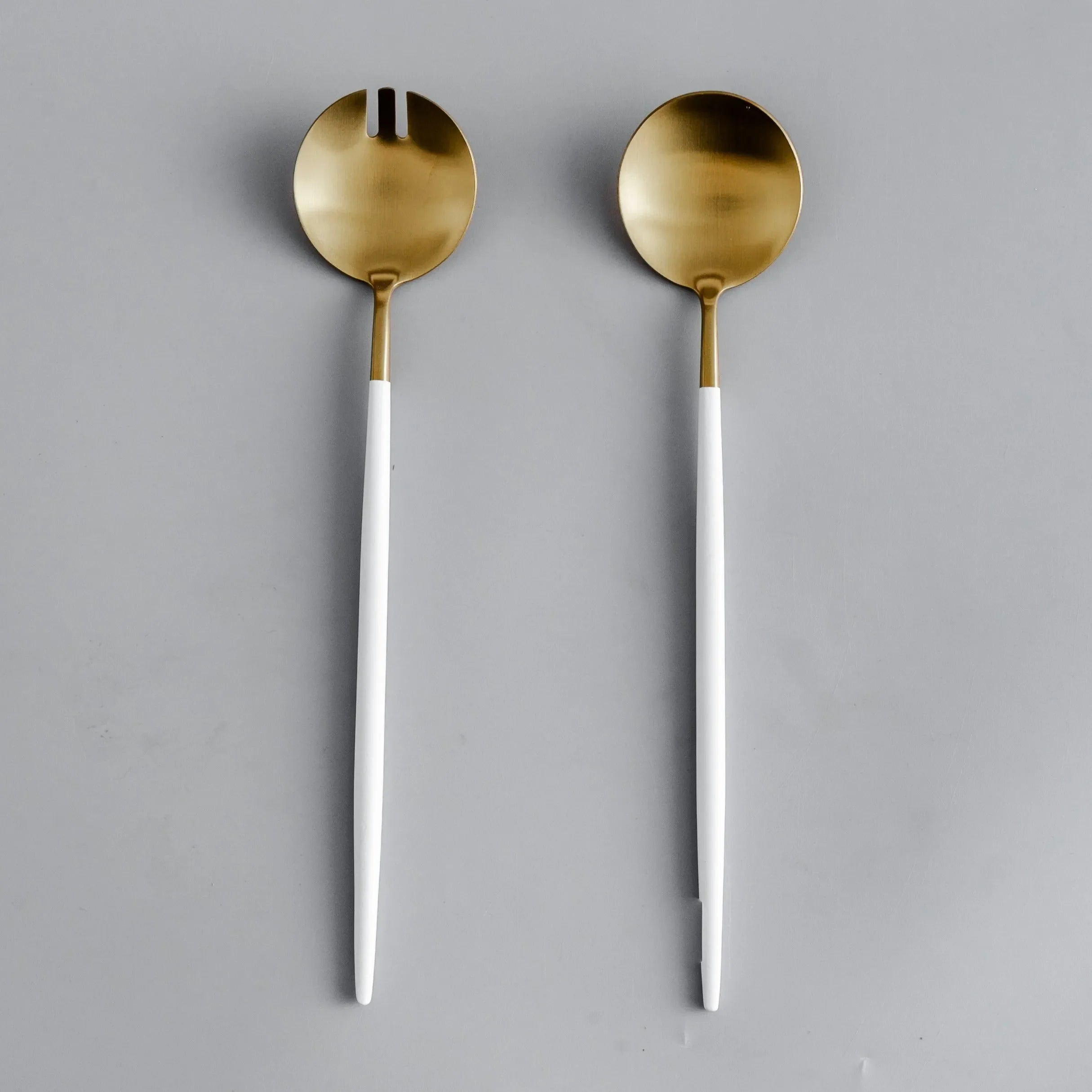 Gilded Serving Utensils & Salad Servers