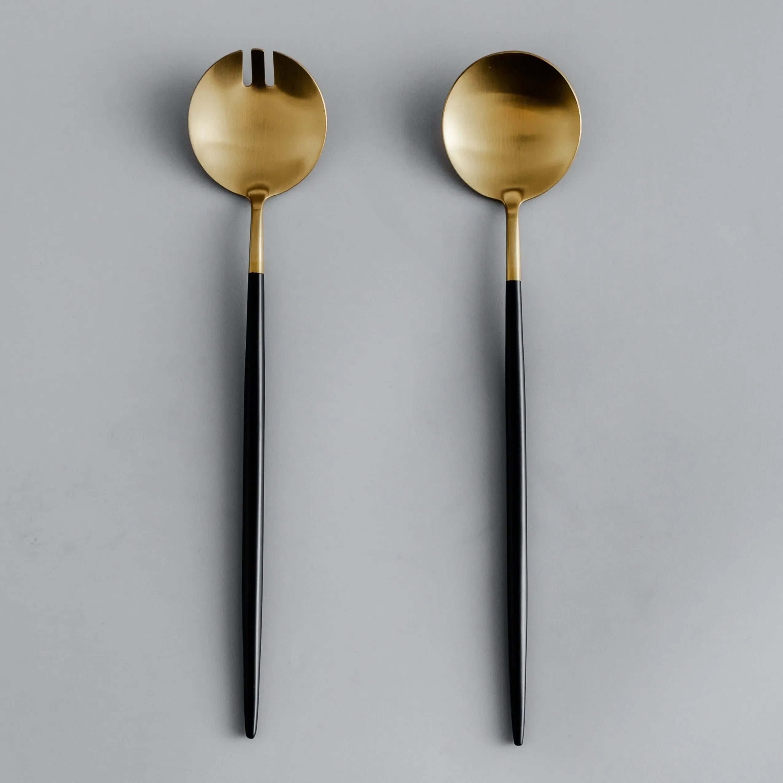 Gilded Serving Utensils & Salad Servers