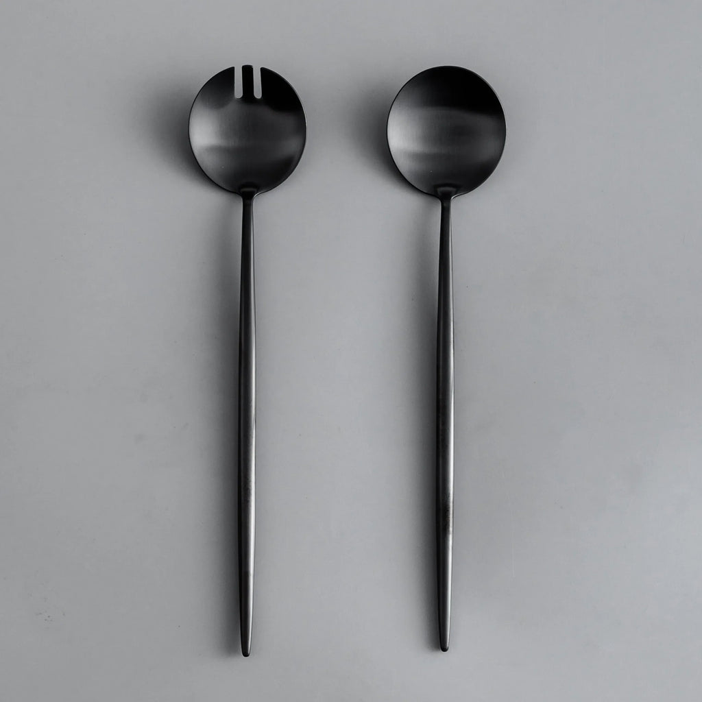 Gilded Serving Utensils & Salad Servers