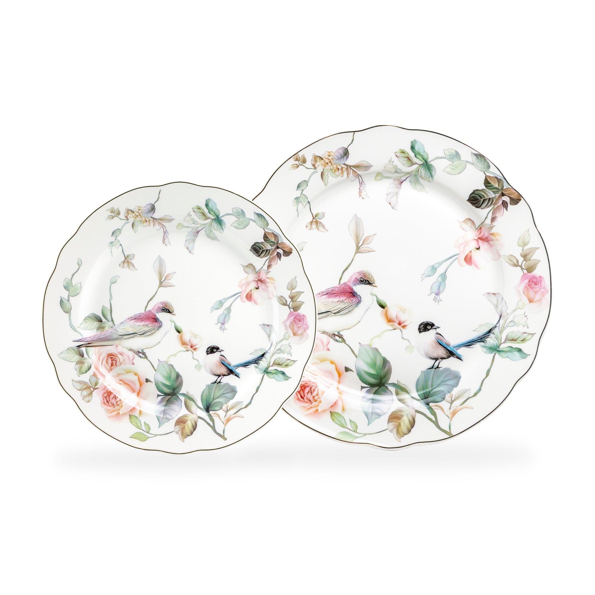 Magnolia Garden Fine Porcelain Dessert/Dinner Plate