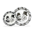 Halloween Victorian Skulls Dessert/Dinner Plate