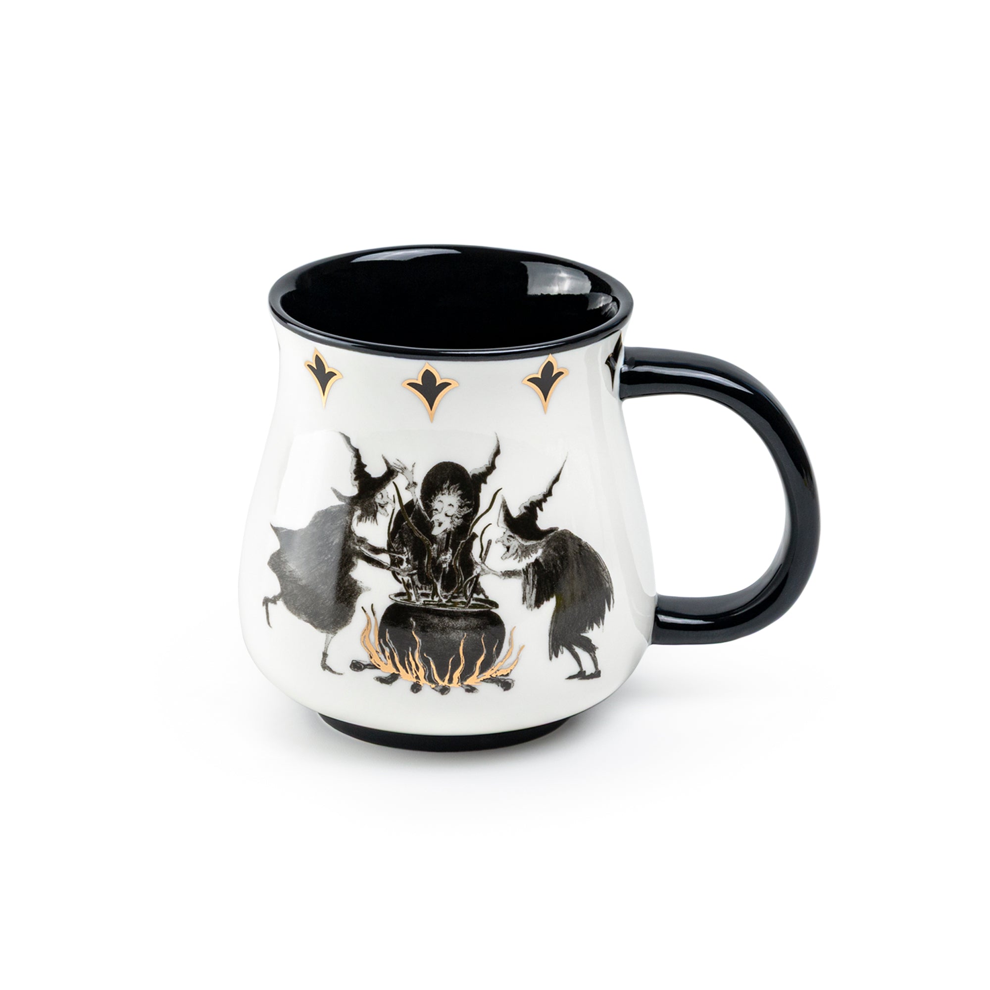 Halloween Witches Brew Mug with Flying Witch on the back - CLEARANCE