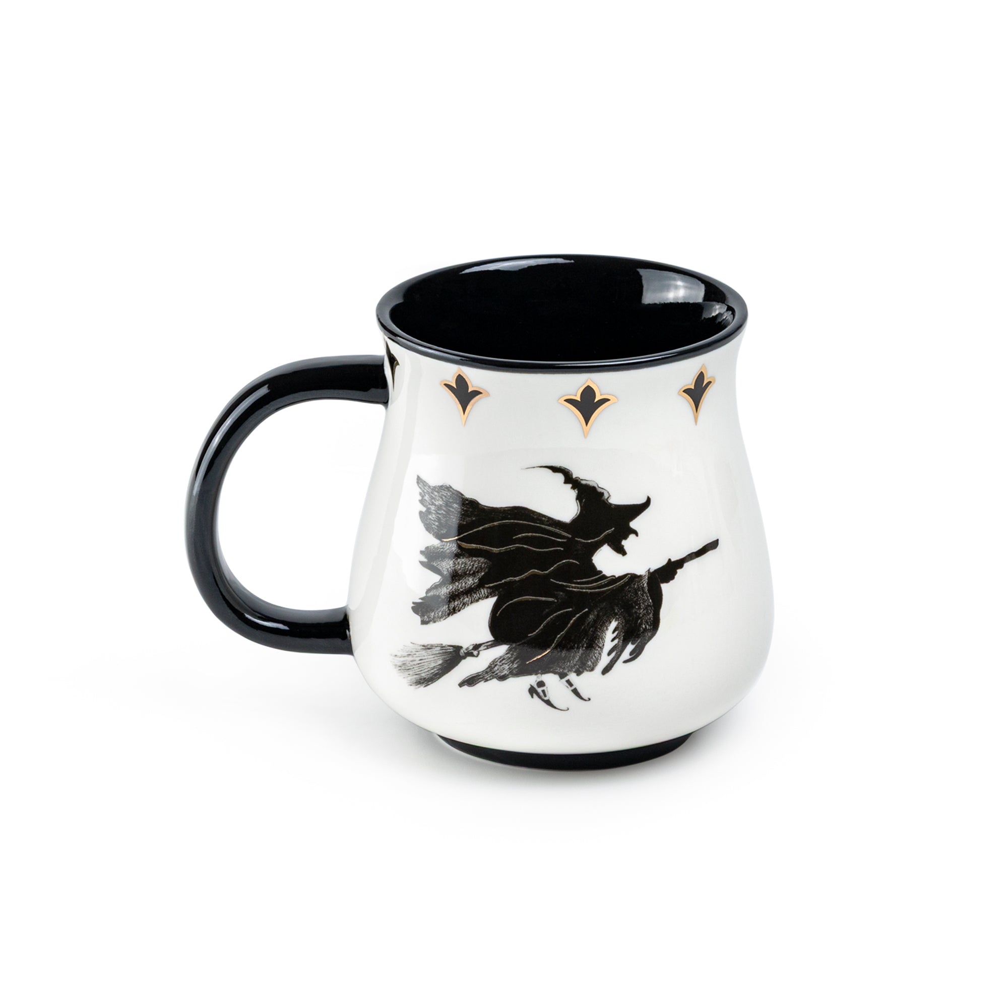 Halloween Witches Brew Mug with Flying Witch on the back - CLEARANCE