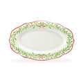 13.5" Holly Garland Serving Platter