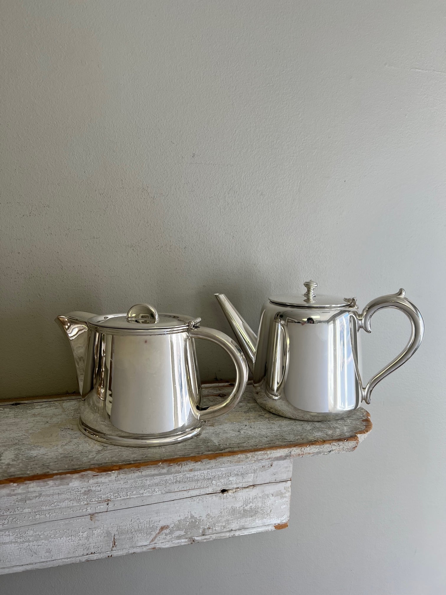 Hôtel Silver Vintage Teapot