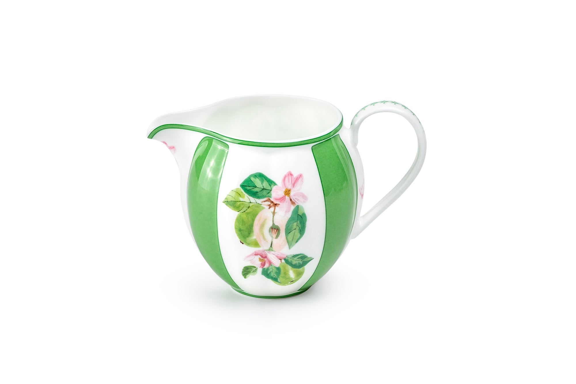 Apple Blossom Bone China Creamer Pitcher with Gift Box