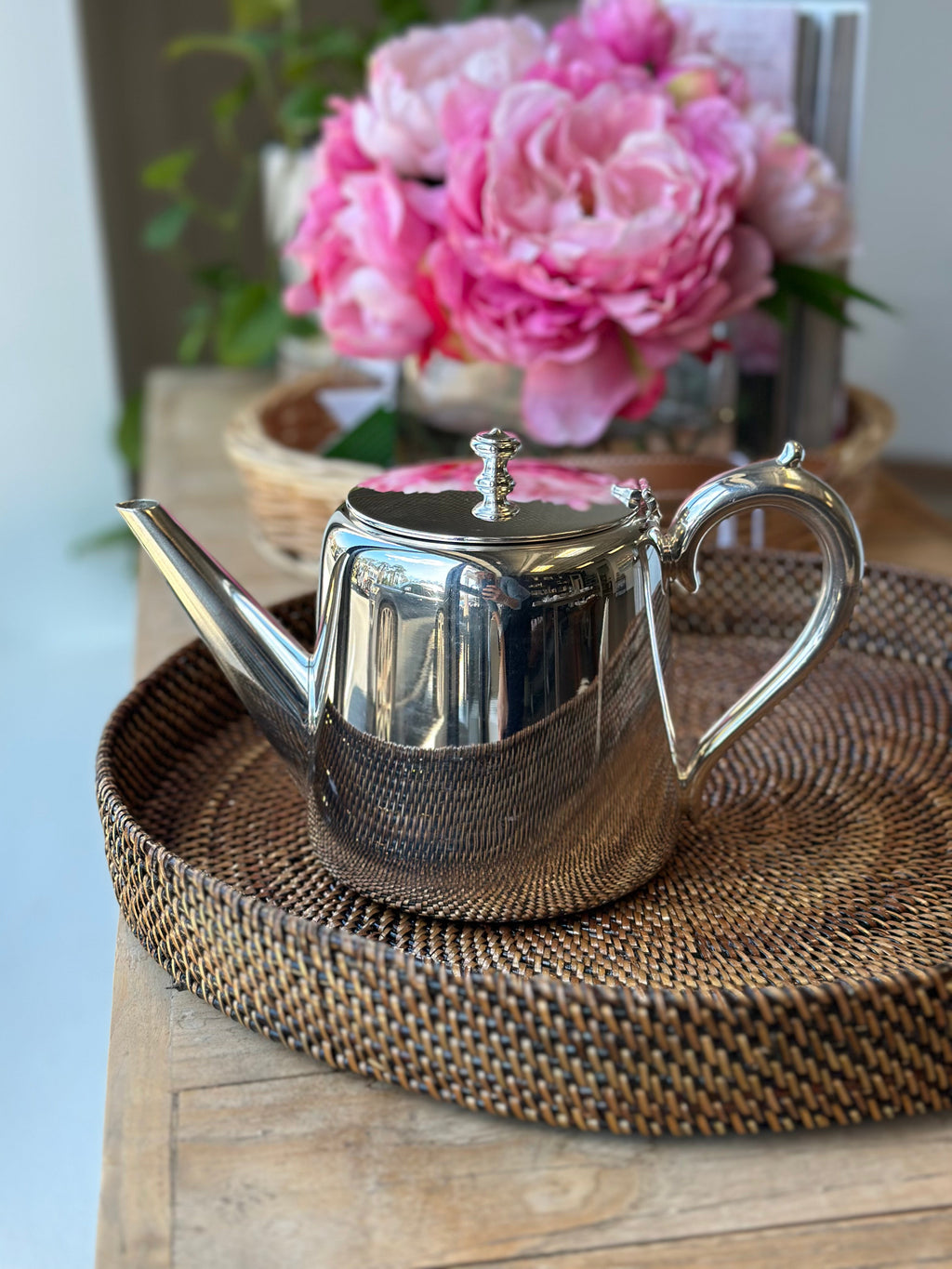 Hôtel Silver Vintage Teapot