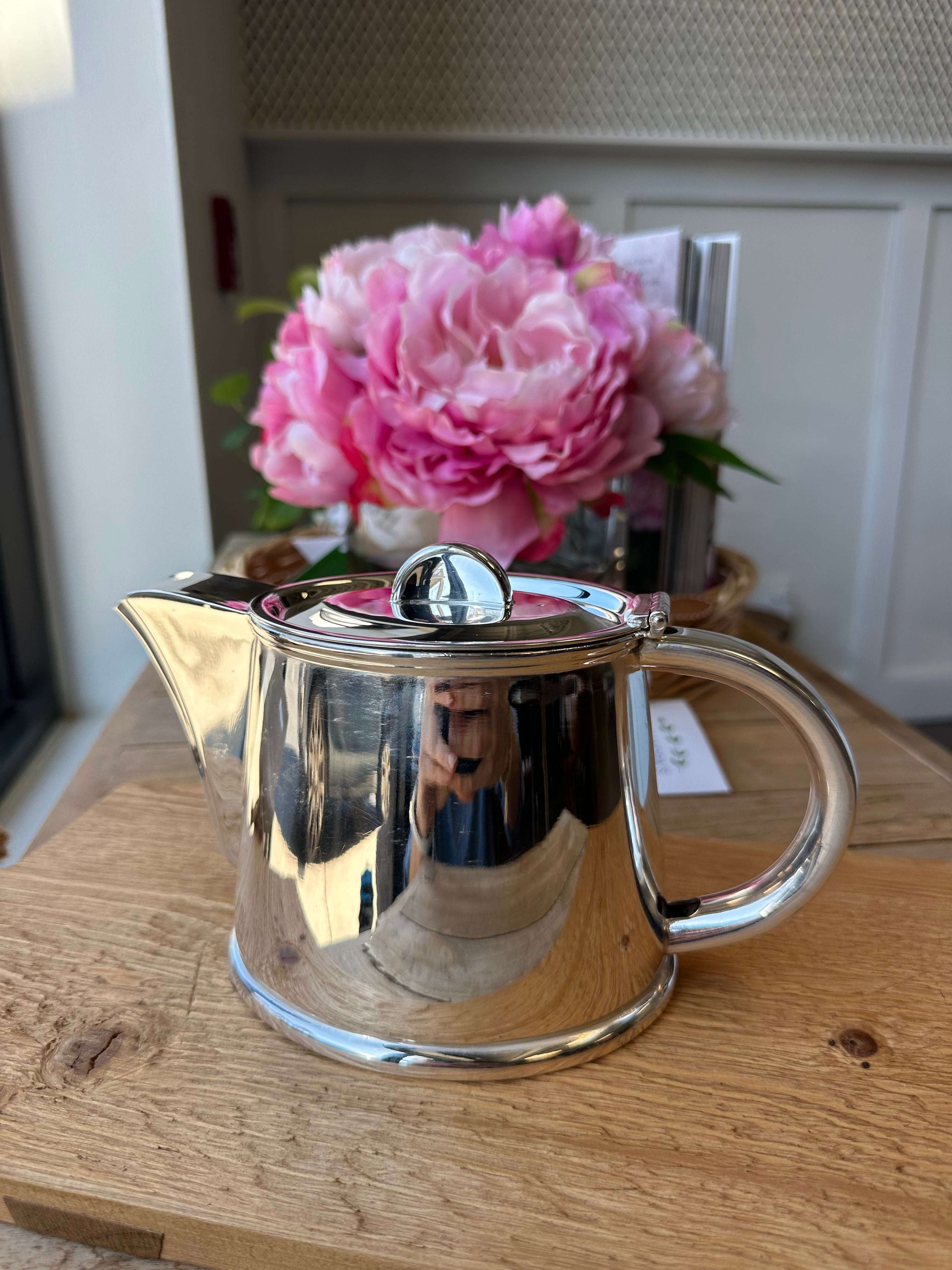 Hôtel Silver Vintage Teapot