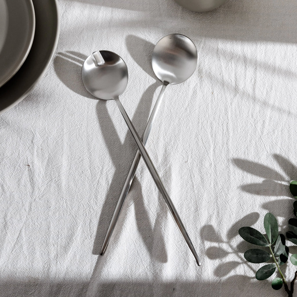 Gilded Serving Utensils & Salad Servers