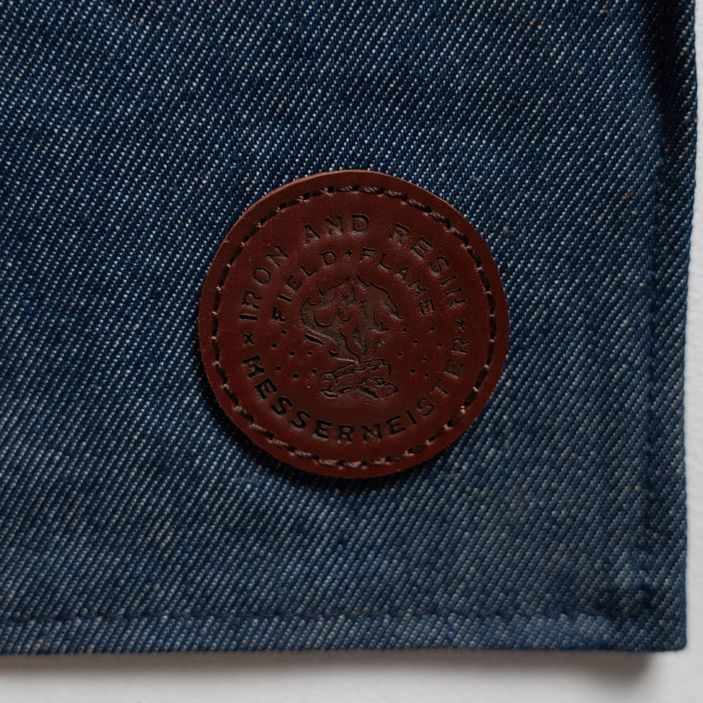 Messermeister x INR Denim Apron-Knife Roll Hybrid
