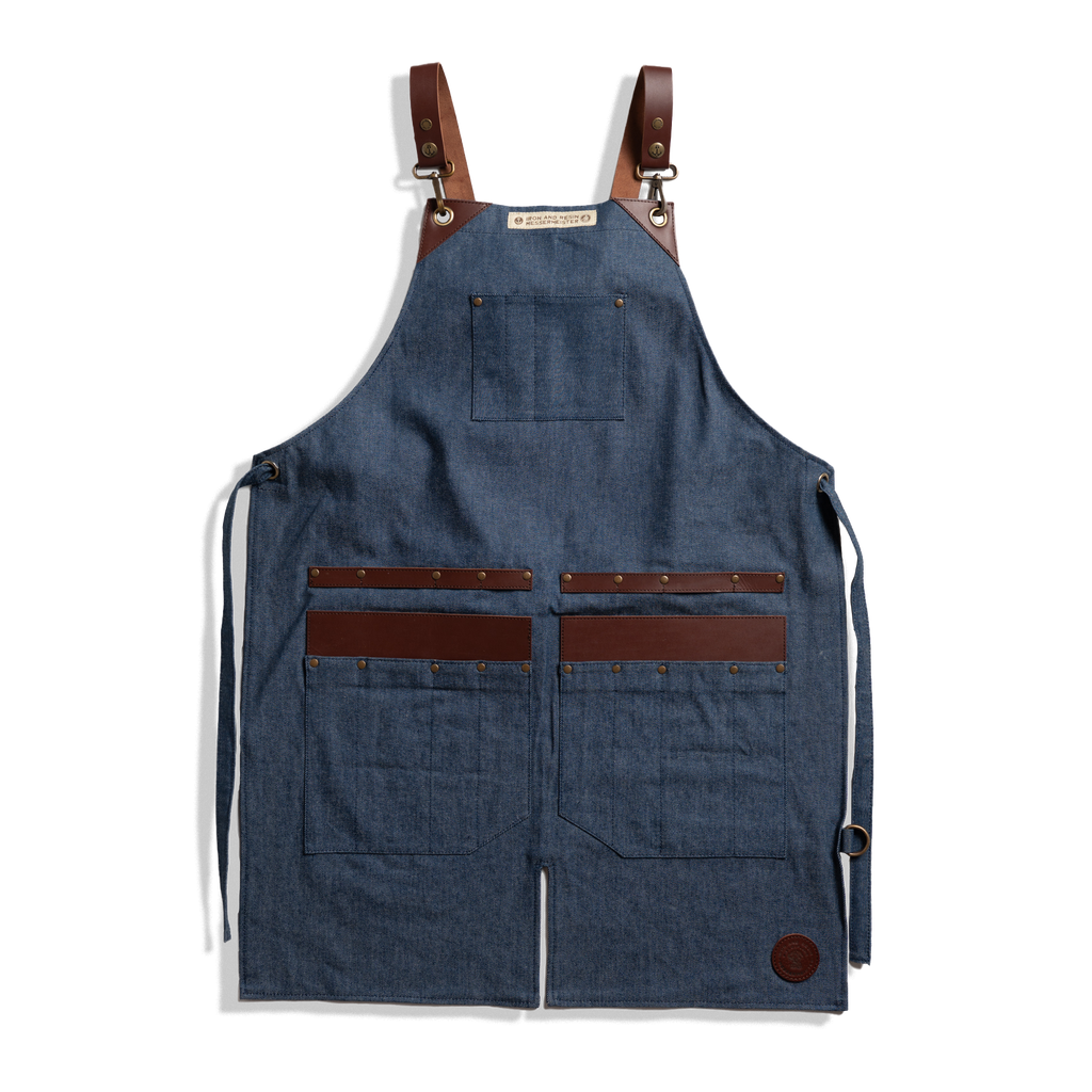 Messermeister x INR Denim Apron-Knife Roll Hybrid