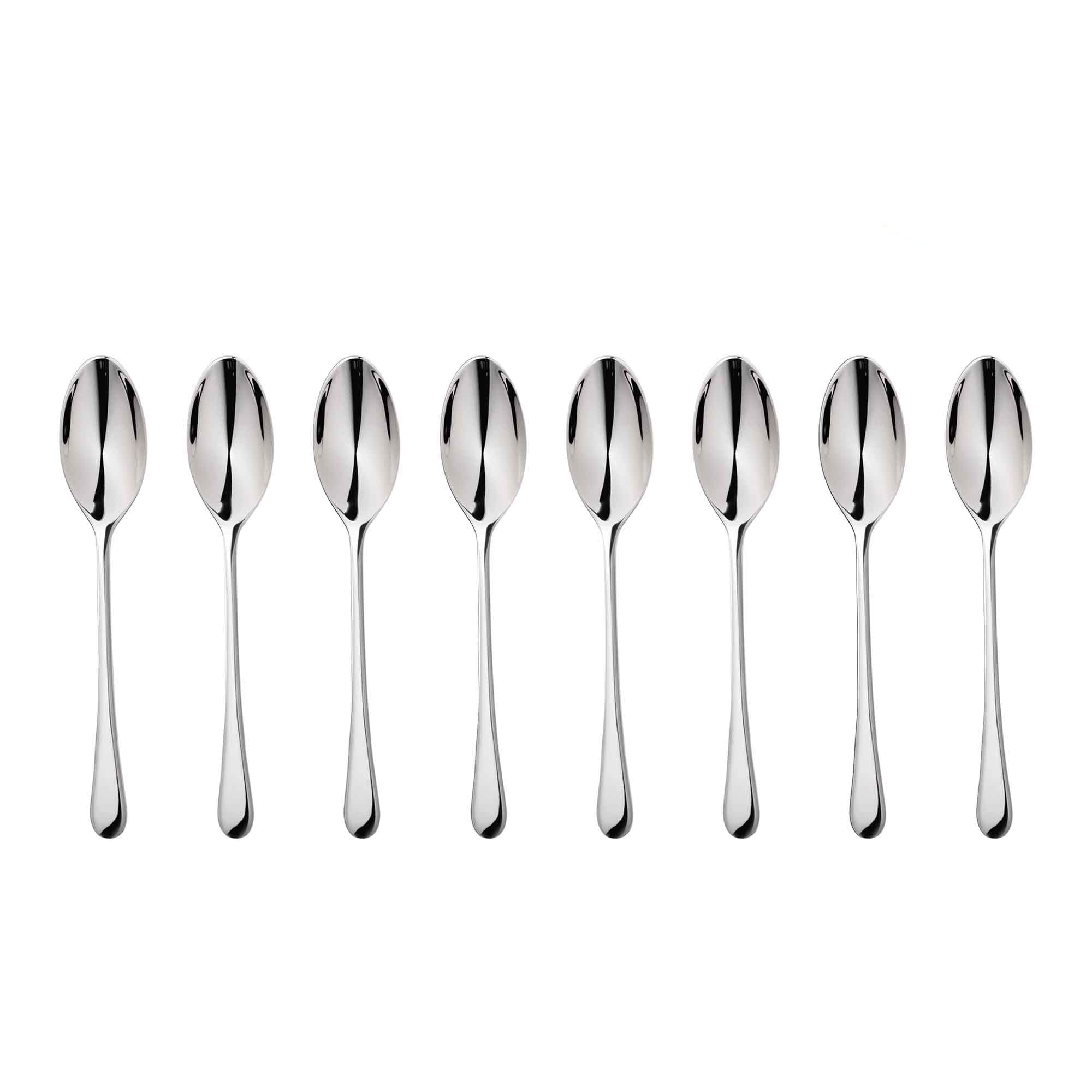 Iona Bright Coffee / Espresso Spoon, Set of 8