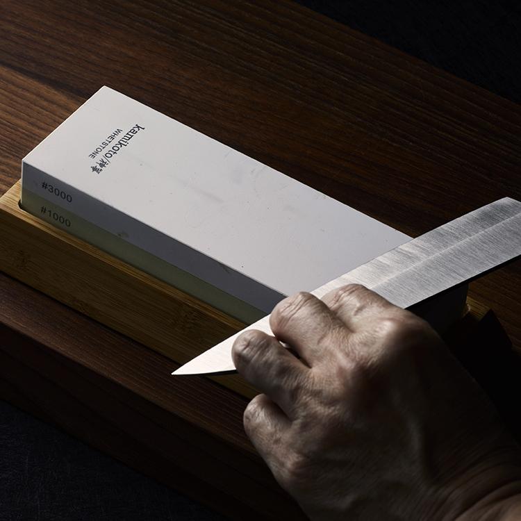 Kanpeki Knife Set & 1000/3000 Toishi Whetstone