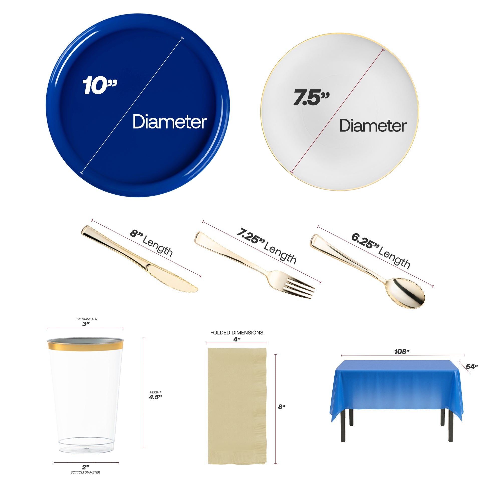 Blue, White and Gold NFL / NBA / MLB Set