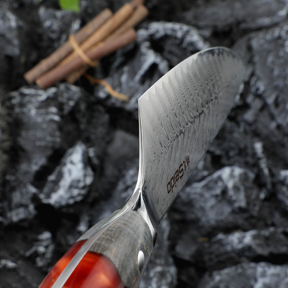 Inferuno Gyuto AUS 10 Steel Damascus Chef Knife