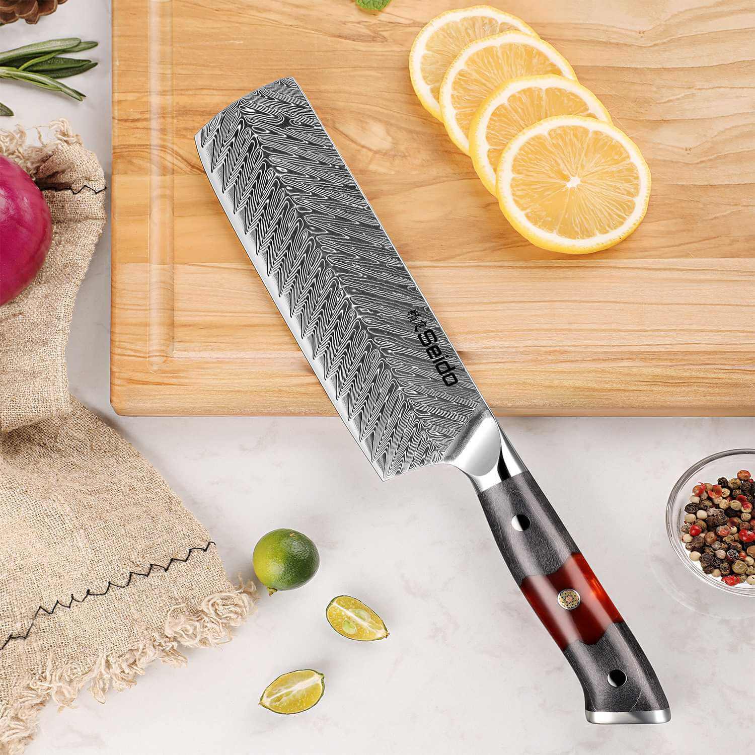 Inferuno 7" Nakiri Knife