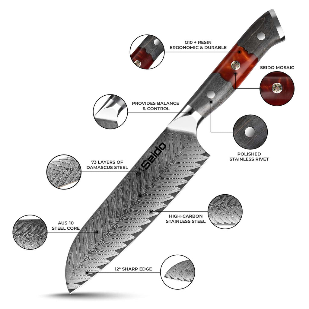 Inferuno 7" Santoku Knife