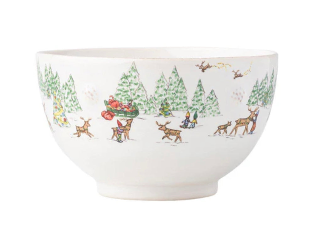 Juliska Berry & Thread North Pole Cereal/Ice Cream Bowl