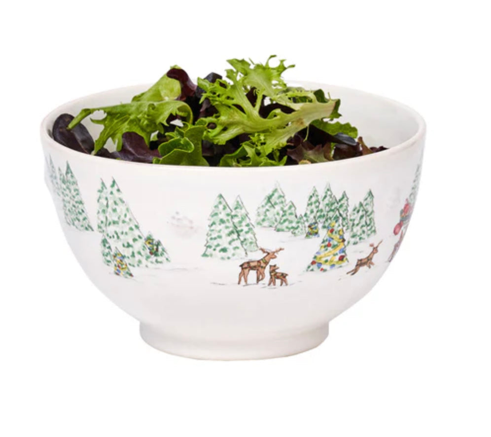 Juliska Berry & Thread North Pole Cereal/Ice Cream Bowl