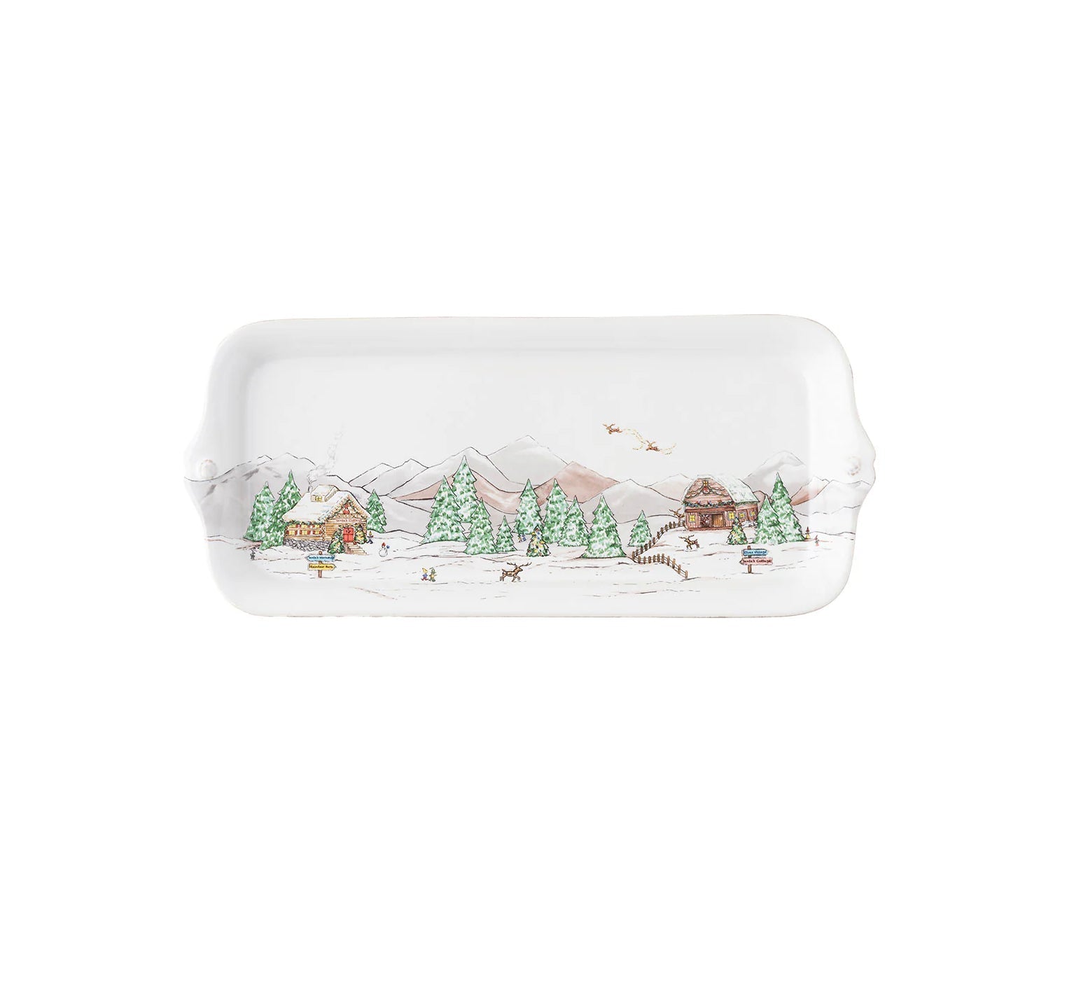 Juliska Berry & Thread North Pole 14.5" Hostess Tray