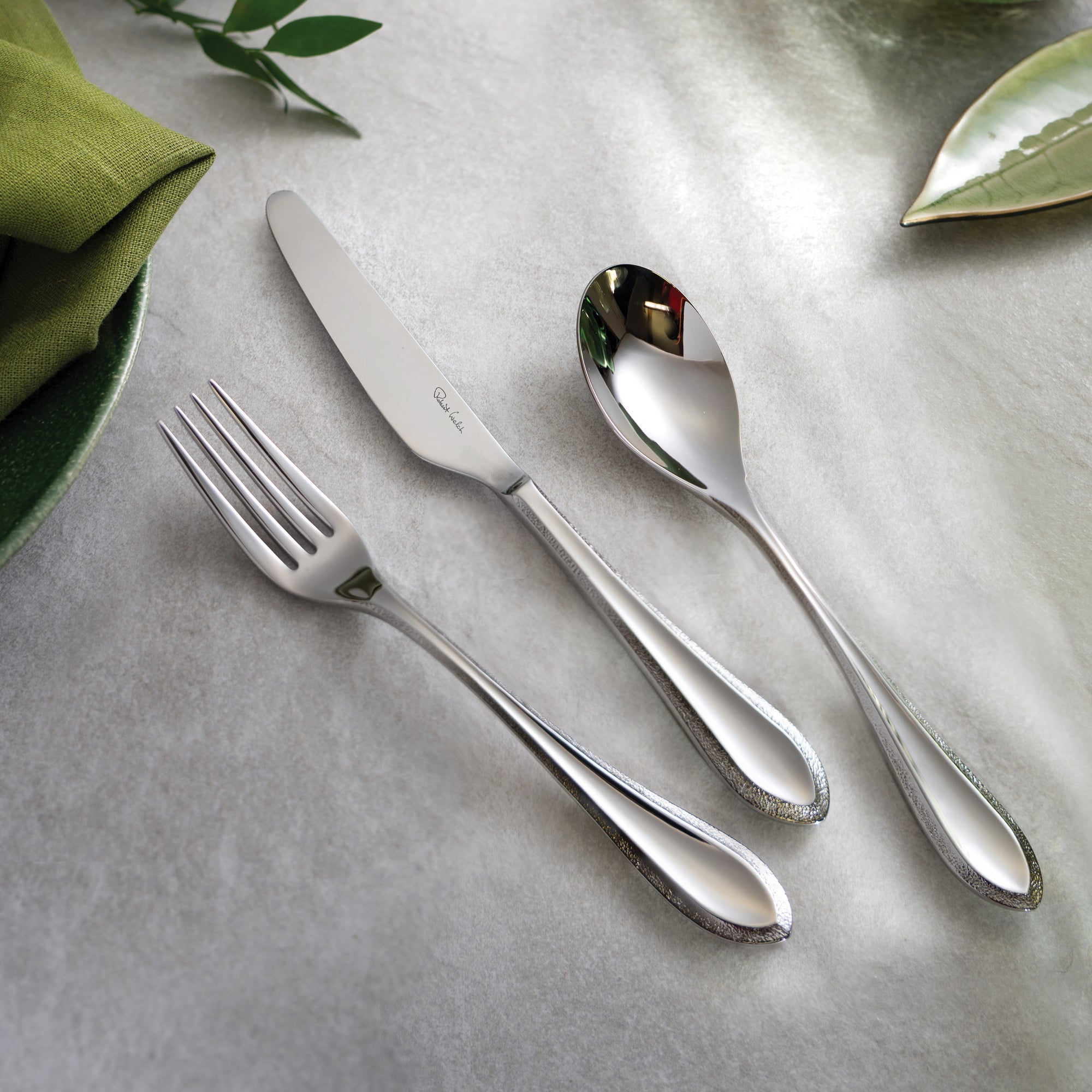Kemble Texture Bright Table Fork