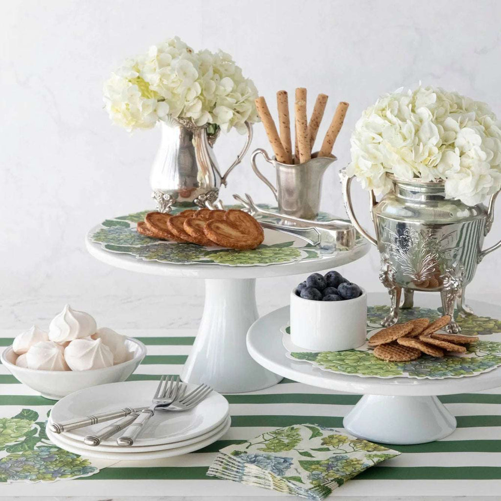 Hester and Cook Hydrangea Serving Papers