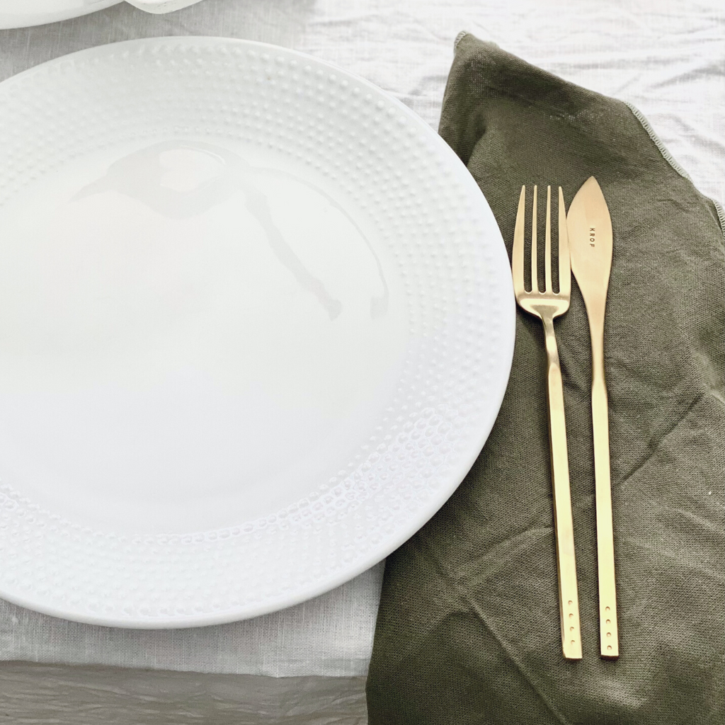 Champagne Gold — 24pc Cutlery Gift Set