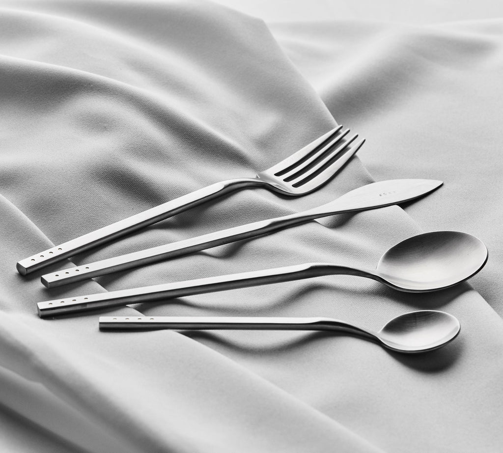 Brushed Silver — 24pc Cutlery Gift Set