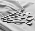 Brushed Silver — 24pc Cutlery Gift Set