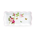 10.5" Kensington Pink Rose Bone China Serving Tray