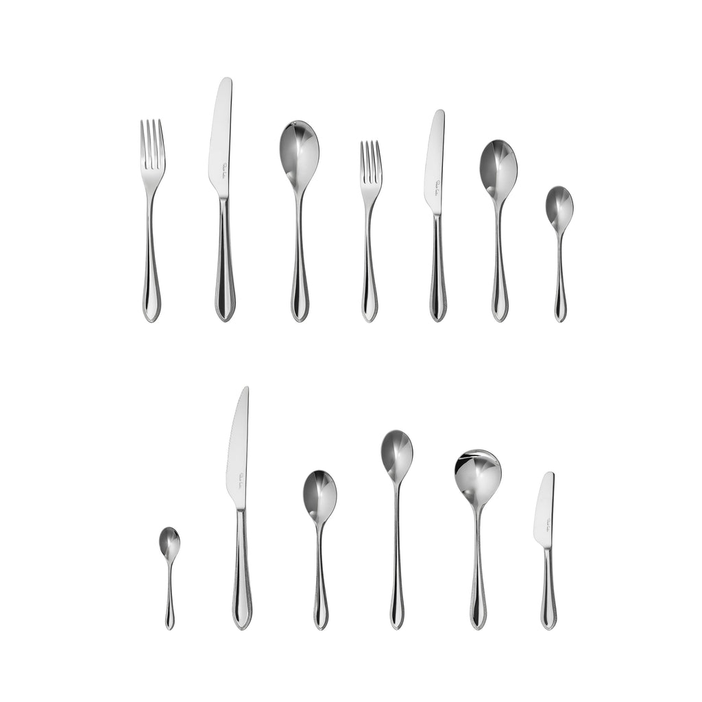 Kemble Texture Bright Cutlery Sample Set, 3 Piece