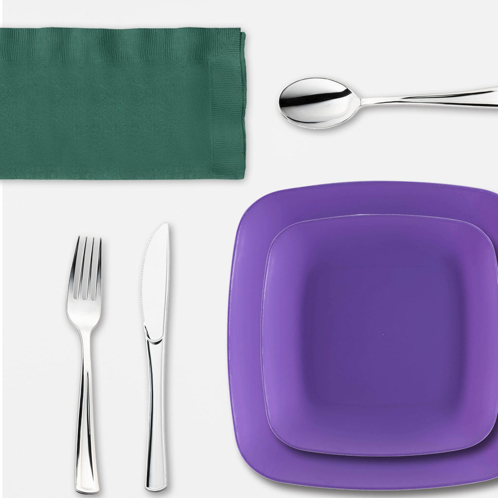 Purple, White and Green NFL / NBA / MLB Set