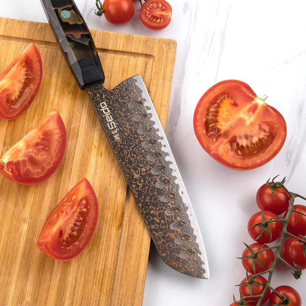 Kurogane 7" Santoku Knife