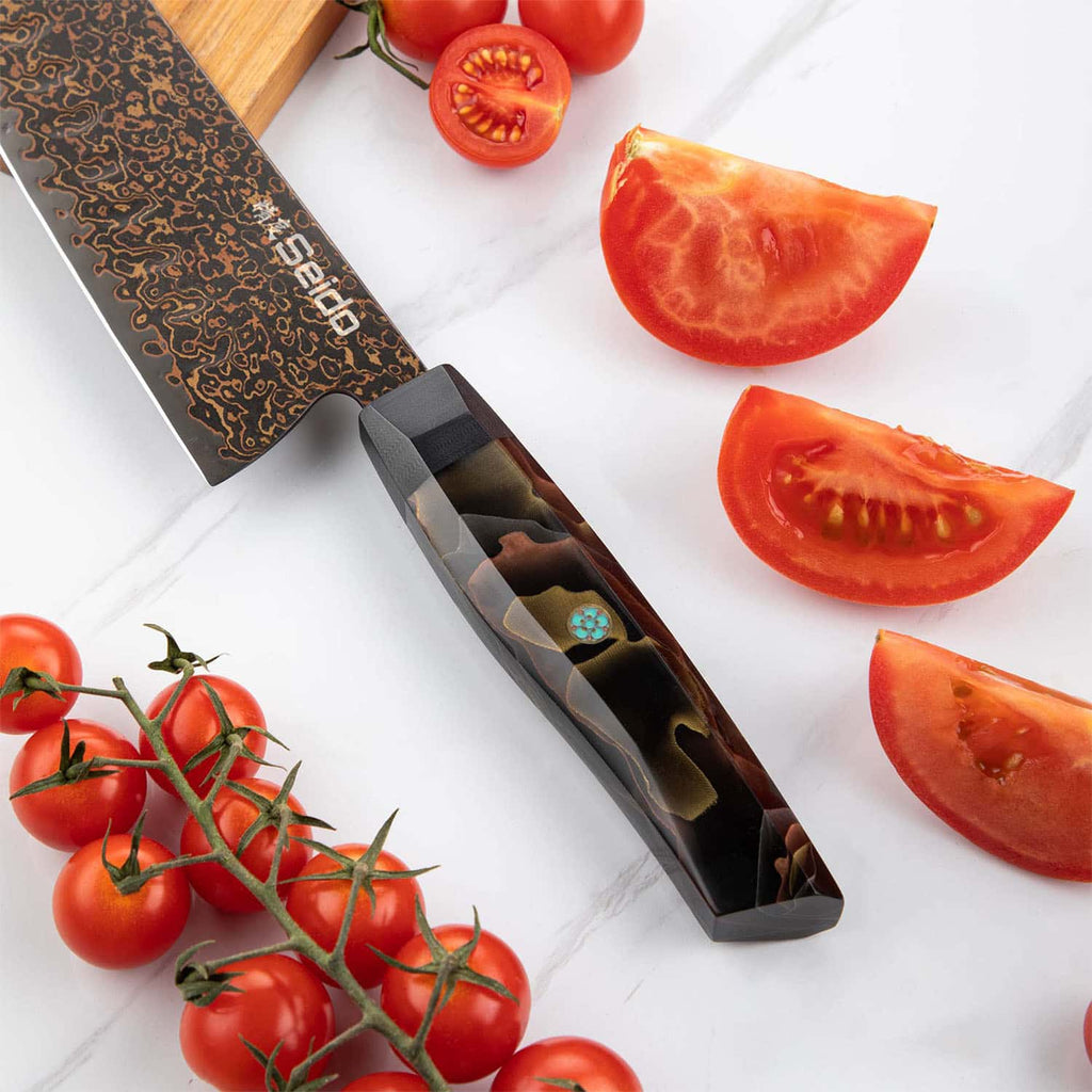 Kurogane 7" Santoku Knife