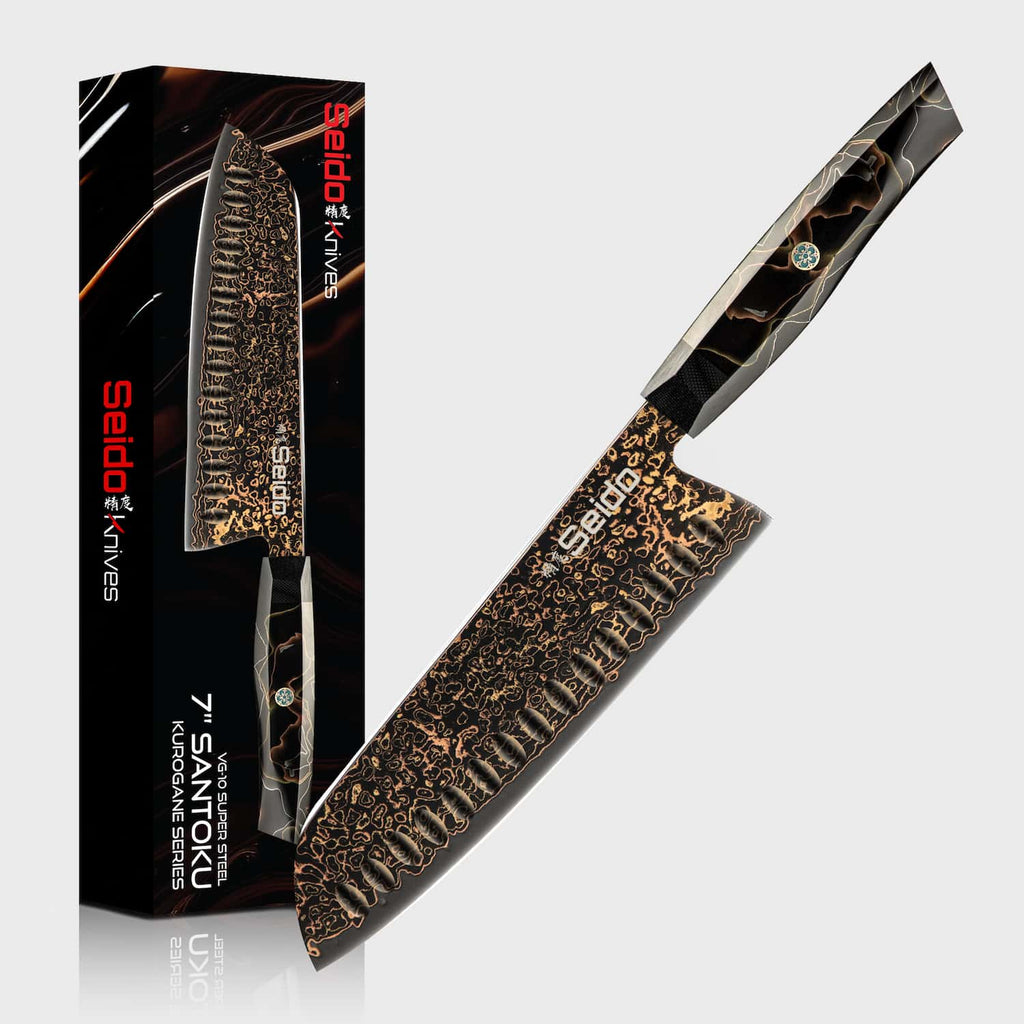 Kurogane 7" Santoku Knife