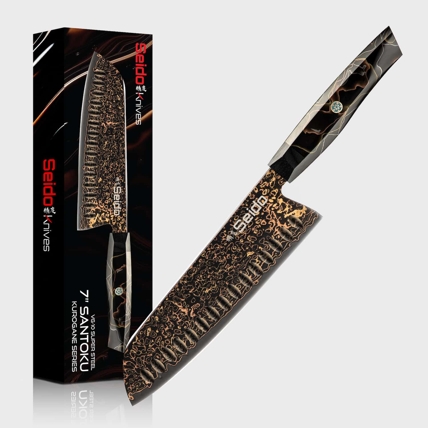 Kurogane 7" Santoku Knife