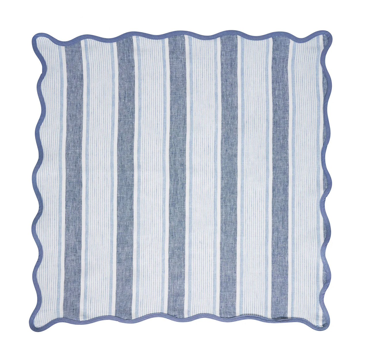 Juliska Cabana Stripe Napkin Set of 4 - Ocean