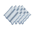 Juliska Cabana Stripe Napkin Set of 4 - Ocean