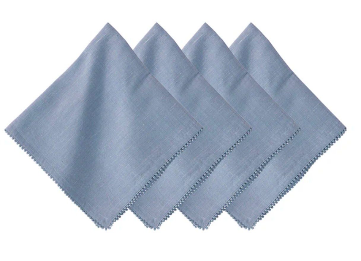 Juliska Berry Trim Napkin - Chambray