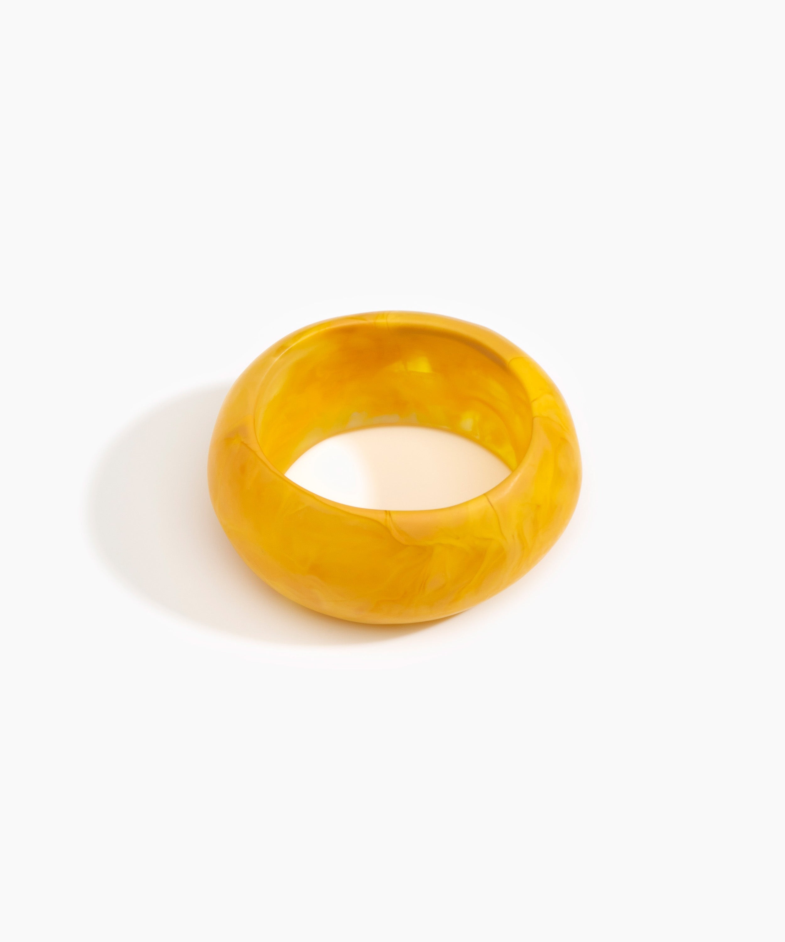Large Organic Oval Bangle